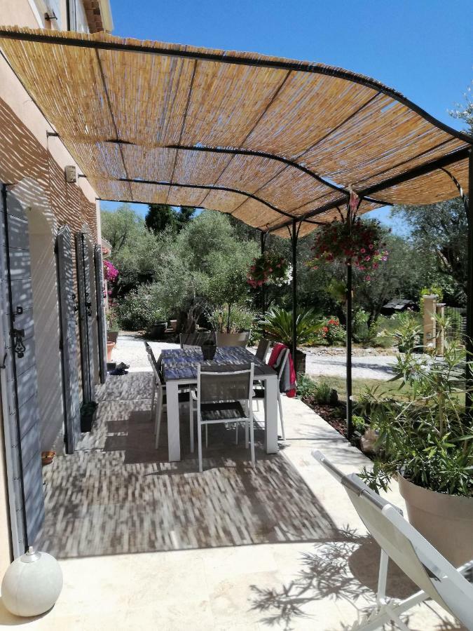 Отель La Bastide Aux Oliviers Туррет-сюр-Лу Экстерьер фото